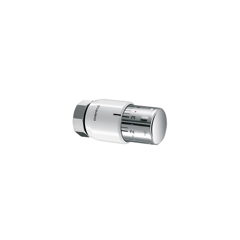 Thermostatkopf Uni SH, weiß/verchromt, Gewindeanschluss M 30 × 1,5- OVENTROP - 1012065