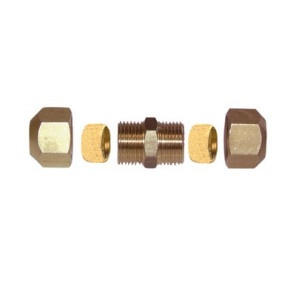 Klemmringverschraubung Gerades Rohr 12mm x Rohr 10mm- DIFF - 99145  - (X10)