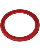 Faserdichtung rot 20/27 - 3/4"- DIFF - 99324  - (X50)