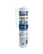 Mastix Silikon sanitär GEB weiß (Patrone 310ml)- GEB - 893150