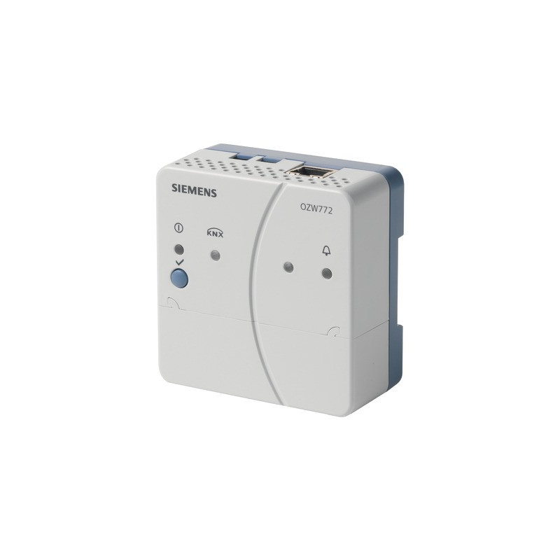 Centrale de communication WEB KNX 4 appareils- SIEMENS - OZW772.04