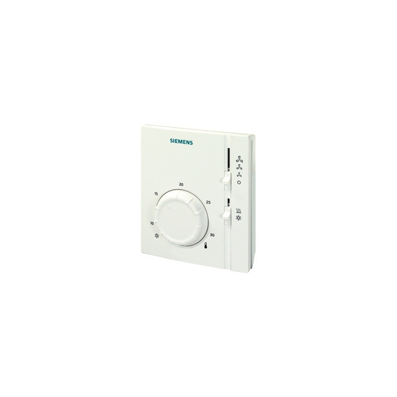 Elektromechanischer Raumthermostat für 2-Rohr-Ventilatorkonvektoren- SIEMENS - RAB11