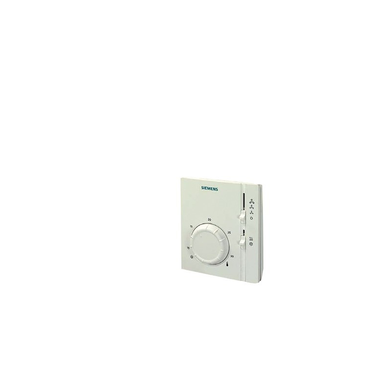 Elektromechanischer Raumthermostat für 4-Rohr-Ventilatorkonvektoren- SIEMENS - RAB31