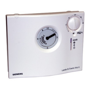 Thermostat analogique journalier à piles- SIEMENS - RAV11.1
