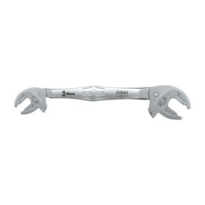 Clé double fourche auto-ajustable Joker XS/S, 7-10 x 1/4-3/8" x 10-13 x 7/16-1/2" x 161 mm- WERA - 05020330001