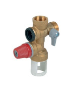 Groupe de sécurité droit laiton - 38mm MF3/4"- DIFF - 100091