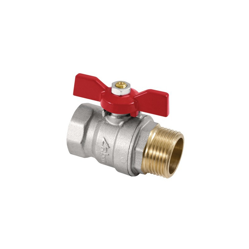 Vanne BS poignée papillon alu MF1/2"- DIFF - 110036