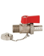 Robinet M1/2'' avec levier et bouchon F3- GENEBRE - 110149