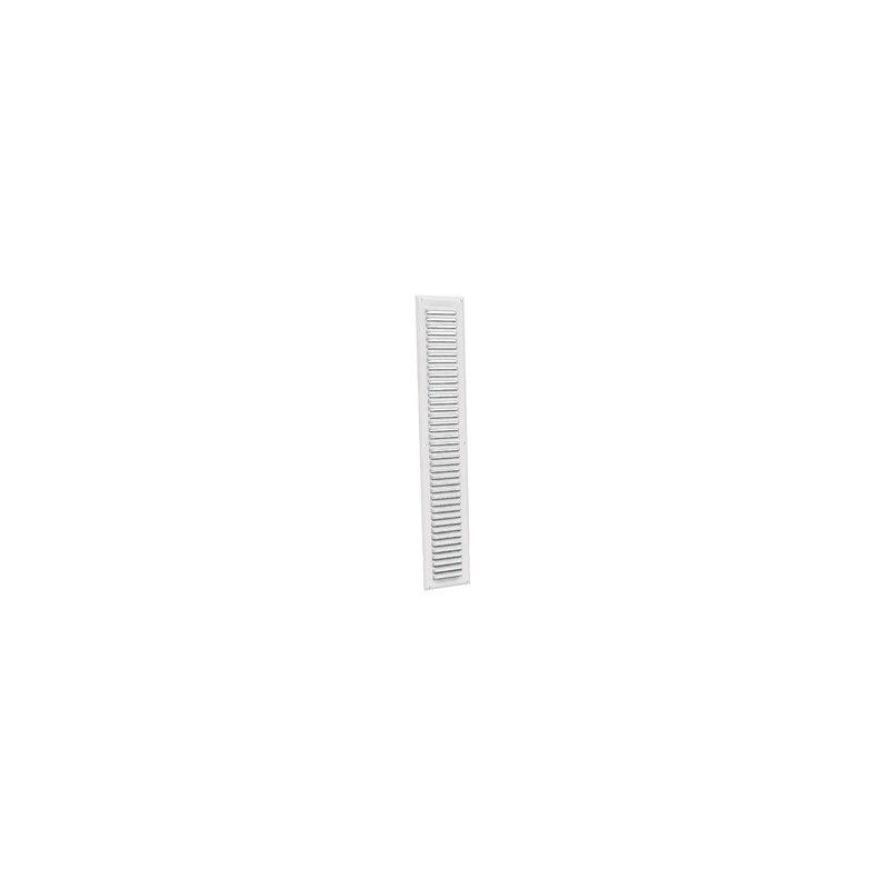 Gitter mit Schutzdach aus vorlackiertem Aluminium weiß GA BL 100 x 200 GAM- ANJOS - 6779
