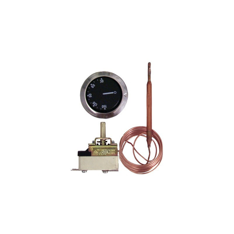 Temperaturregler Begrenzer mit Fühler und Kapillarreglung Typ AB224L TU-F 30/90° deg- DIFF - 703411