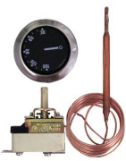 Temperaturregler Begrenzer mit Fühler und Kapillarreglung Typ AB224L TU-F 30/90° deg- DIFF - 703411