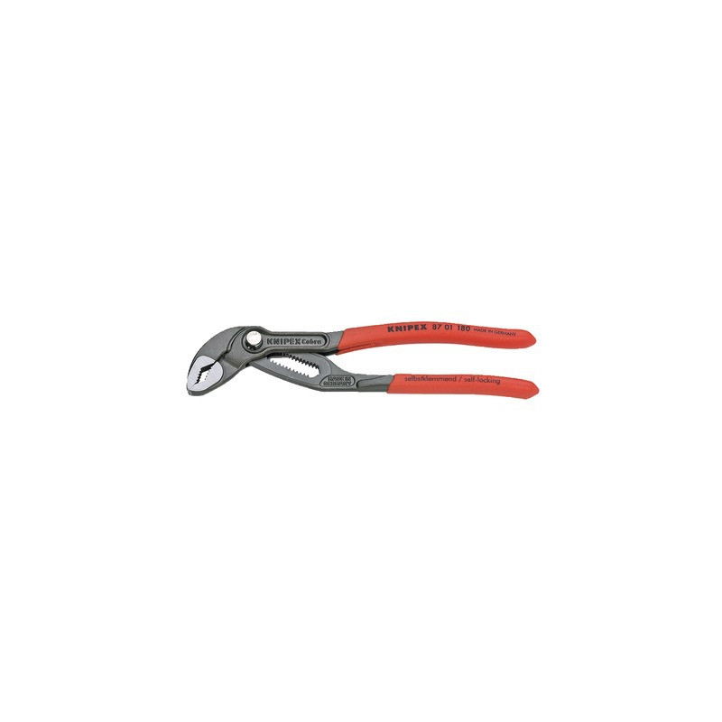 KNIPEX Cobra® Hightech-Wasserpumpenzange, Länge 180 mm- KNIPEX - 87 01 180