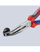 Schneidezange Halbrund mit 40° abgewinkelten Backen- KNIPEX - 26 22 200
