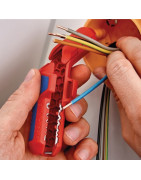 ErgoStrip® Universal-Abmantelungswerkzeug- KNIPEX - 16 95 01 SB