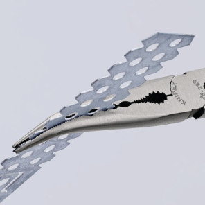 Montierzange mit Querprofilen- KNIPEX - 28 81 280