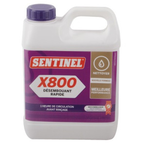 Schneller Entschlammer X800 Kanister 1 Liter- SENTINEL - X800L-12X1L-EXPB