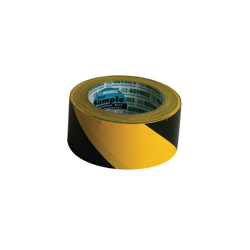 Klebeband Markierung gelb/schwarz (50mm x 33m)- DIFF - 907123