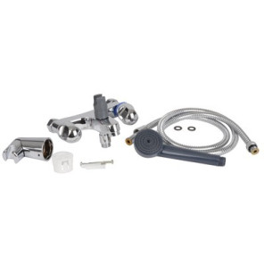 Armatur Renovierung Wannen-/Brausebatterie Wandmontage ALPHA.- IDEAL STANDARD - B1862AA