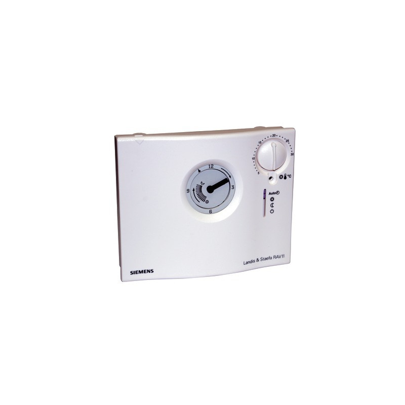 Thermostat analogique journalier à piles- SIEMENS - RAV11.1