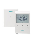 Funk-Raumthermostat mit Batterien 2x1,5 V AAA- SIEMENS - RDE100.1RFS