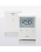 Funk-Raumthermostat mit Batterien 2x1,5 V AAA- SIEMENS - RDE100.1RFS