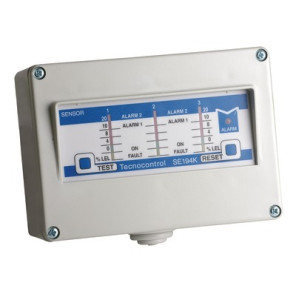 Gasmelder Zentrale 3-Wege Typ SE 194K- TECNOCONTROL - SE194K