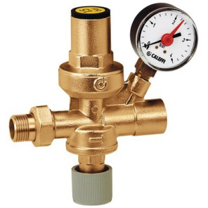 Automatisches Füllaggregat CALEFFI Typ 553 AG1/2" mit Druckmesser- CALEFFI - ABTM
