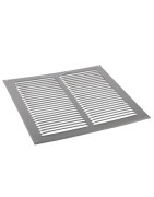 Gitter für natürliche Belüftung Belüftungsgitter blankes Aluminium- ANJOS - 6834 Gitter für natürliche Belüftung Belüftungsgitter blankes Aluminium- ANJOS - 6834