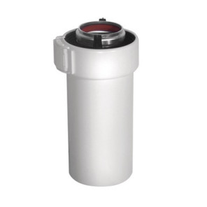 LEITUNG FÜR HEIZKESSEL MIT ENTLÜFTUNG Leitung Alu/PVC weiß UBBINK 227542- UBBINK - 229542