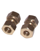 Schneidringverschraubung Gerade F3/8 x Rohr 12mm- DIFF - 601609  - (X2)