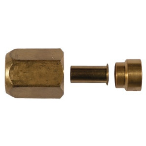Raccord laiton SAE 1/2" SAE/0.8- SERTO - 416.2384.127  - (X10)