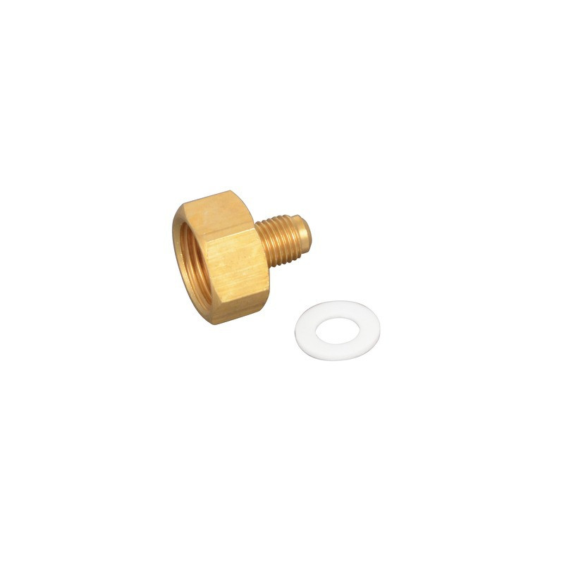 Flaschenanschluss M1/4" flare x F18 x 150- DIFF - 609002