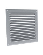 Gitter mit Schutzdach aus eloxiertem Aluminium GA AN 100 x 100- ANJOS - 6602