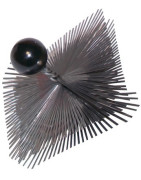 Leinstern aus verstärktem Stahl mit Kugel 225mm x 225mm- DIFF - 904235