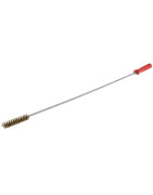 Rohrbürste mit Stiel aus vermessingtem Stahl Durchmesser 25mm Stiel 8mm- DIFF - 904360