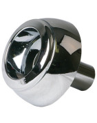 WC Knopf 22/33a verchromt- SIAMP - 34335007