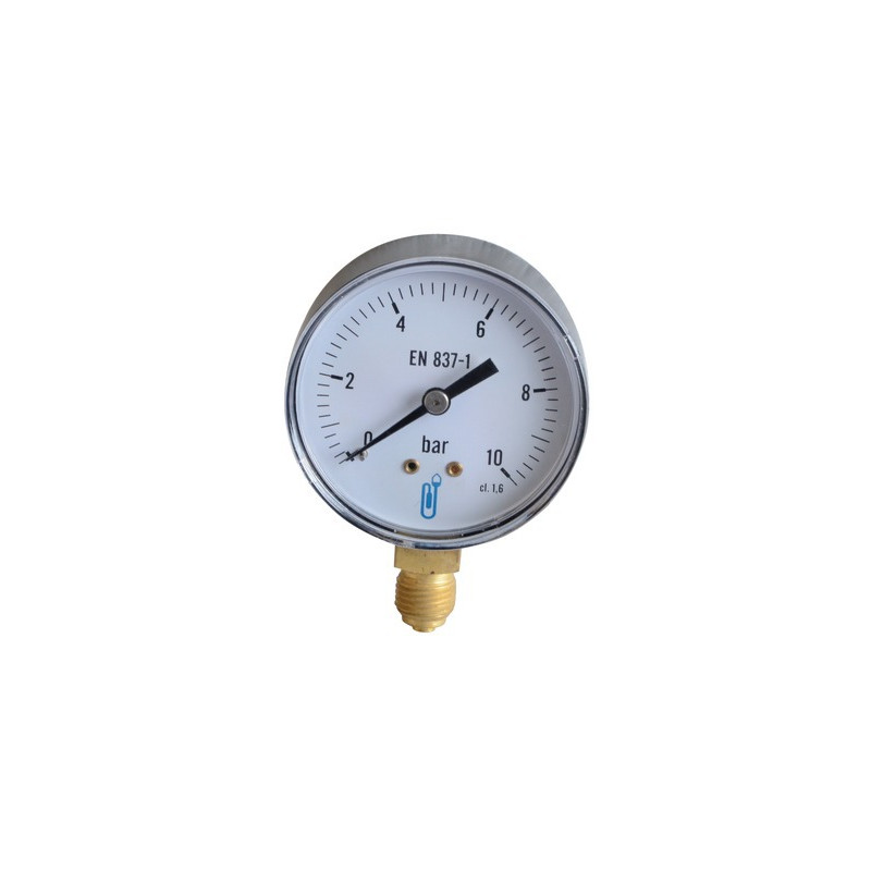 Manometer 0-10 bar, 1/4" AG- DIFF - 109464
