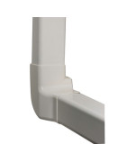 Angle vertical gauche 60 x 80 blanc crèm- DIFF - 806310