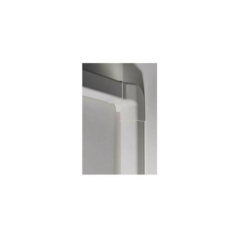Angle vertical gauche 60X45 blanc pur 9010- DIFF - 807418  - (X6)