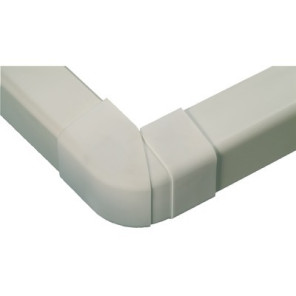 Angle extérieur réglable 80x60 blanc crème 9001- DIFF - 807704  - (X6)