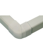 Angle extérieur réglable 80x60 blanc crème 9001- DIFF - 807704  - (X6)