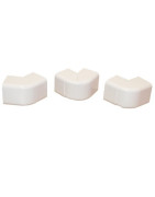 Angle extérieur réglable 80x60 blanc pur 9010- DIFF - 807705  - (X6)