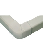 Angle extérieur réglable 80x60 blanc pur 9010- DIFF - 807705  - (X6)