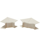 Angle intérieur réglable 80x60 blanc crème 9001- DIFF - 807710 - (X4) Angle intérieur réglable 80x60 blanc crème 9001- DIFF - 807710 - (X4)