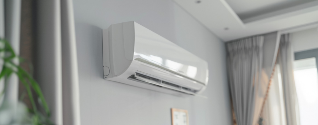 Die Klimaanlage: elektrisch beheiztes System für ein Bauwerk