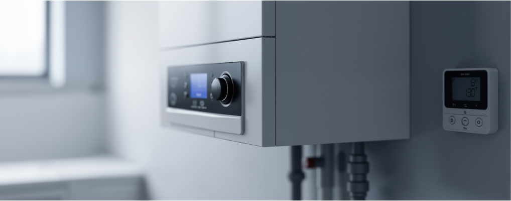 Ein Thermostat an einem Heizölkessel installieren