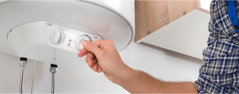 Reagieren auf einen Ausfall von Warmwasser bei einem elektrischen Boiler