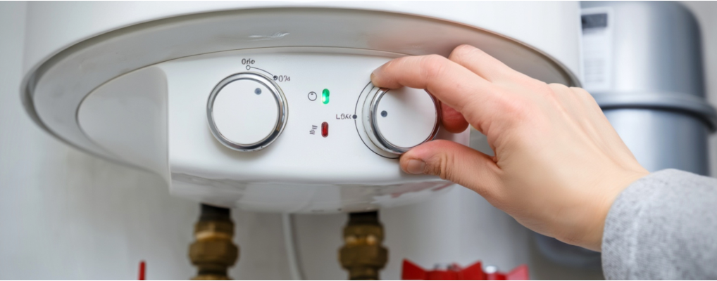 Auswechseln eines Energiespar-Heißwasserthermostats